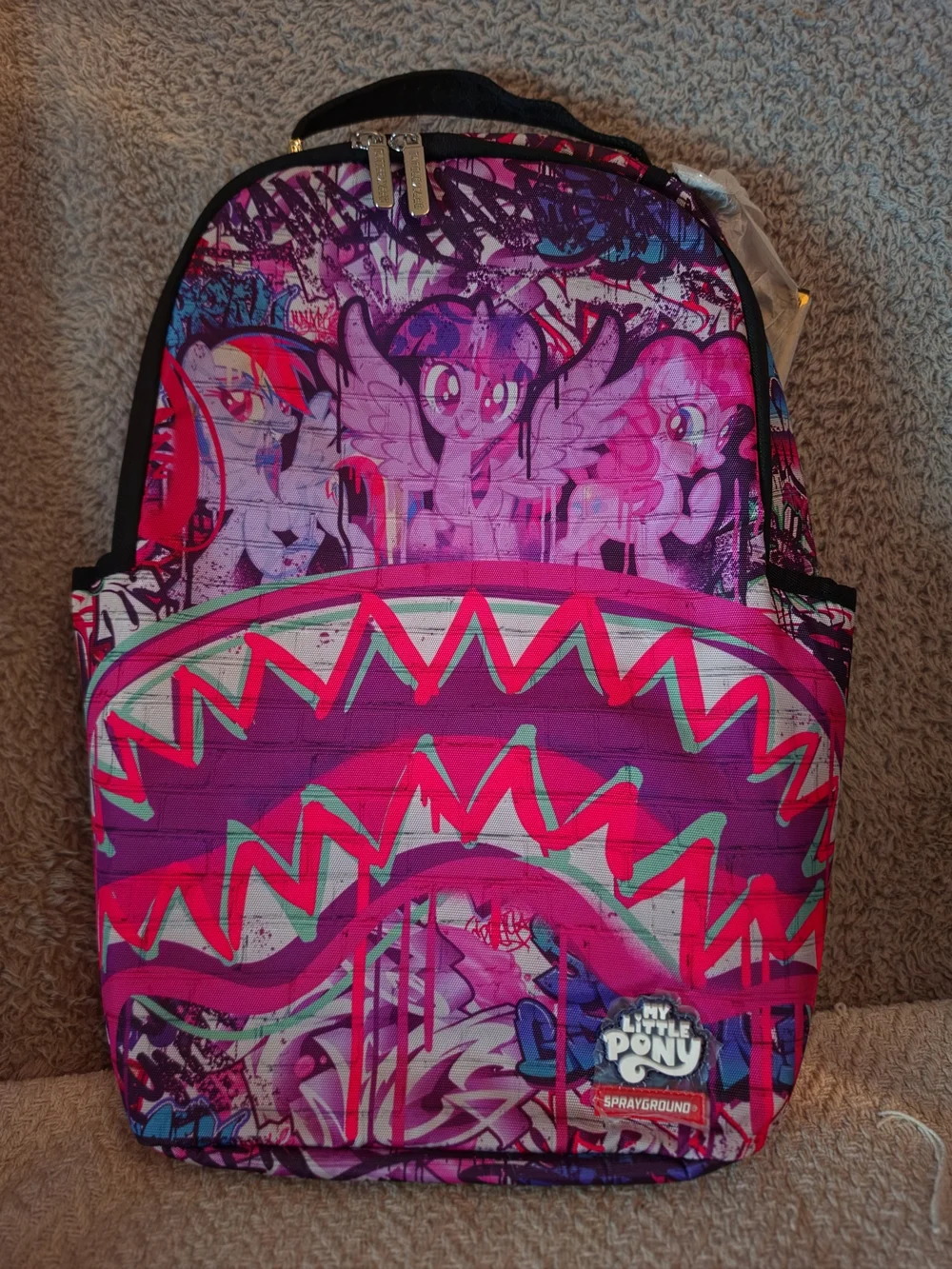 MY LITTLE PONY STREET ART BACKPACK